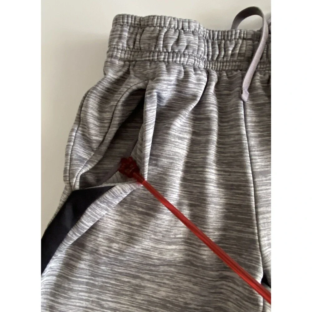 Nike Dri-FIT Boys Large Gray Straight Leg Sweatpants Athletic Joggers - Picture 5 of 13